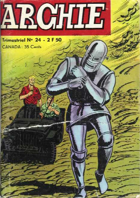 Scan de la Couverture Archie le Robot n 24